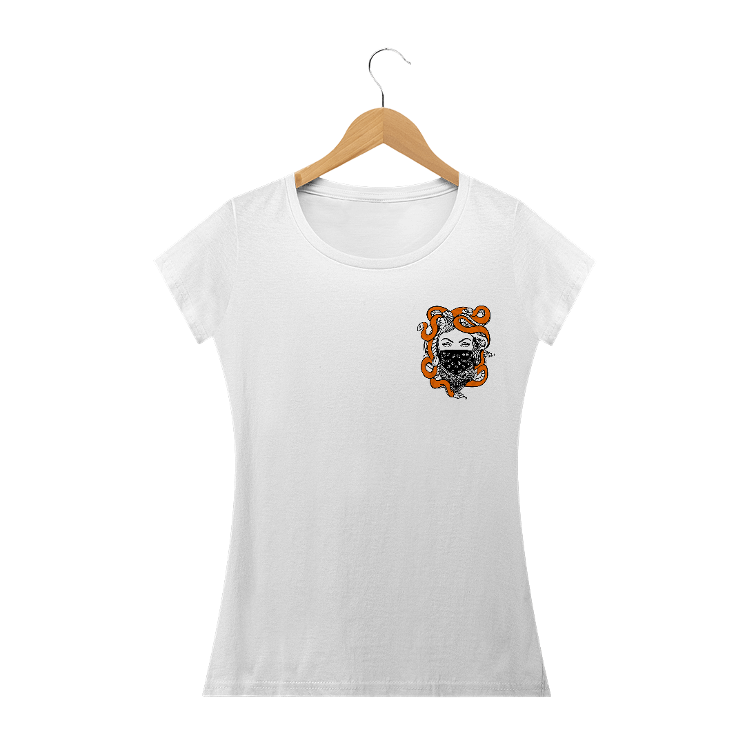 Nome do produto  Camisa Medusa Com Bandana - Feminina