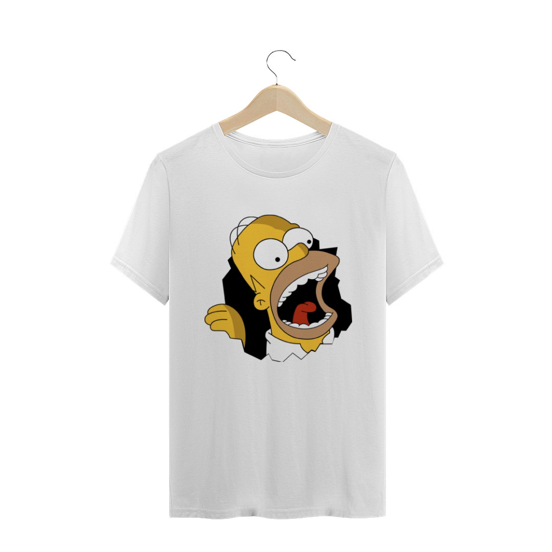 Nome do produto  T-Shirt Homer Simpson Plus Size