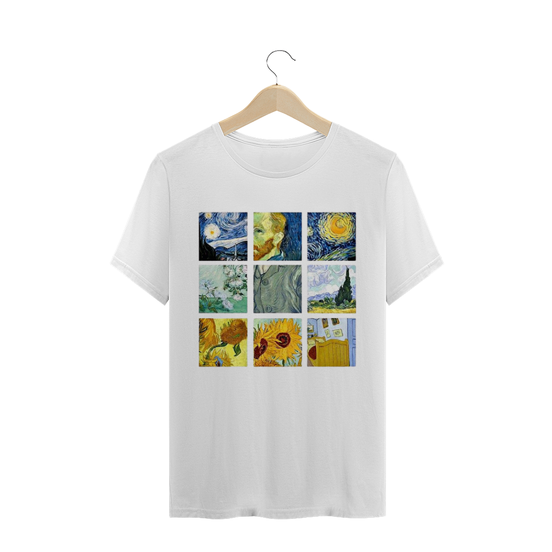 Nome do produto  Camiseta arte Van Gogh Plus Size
