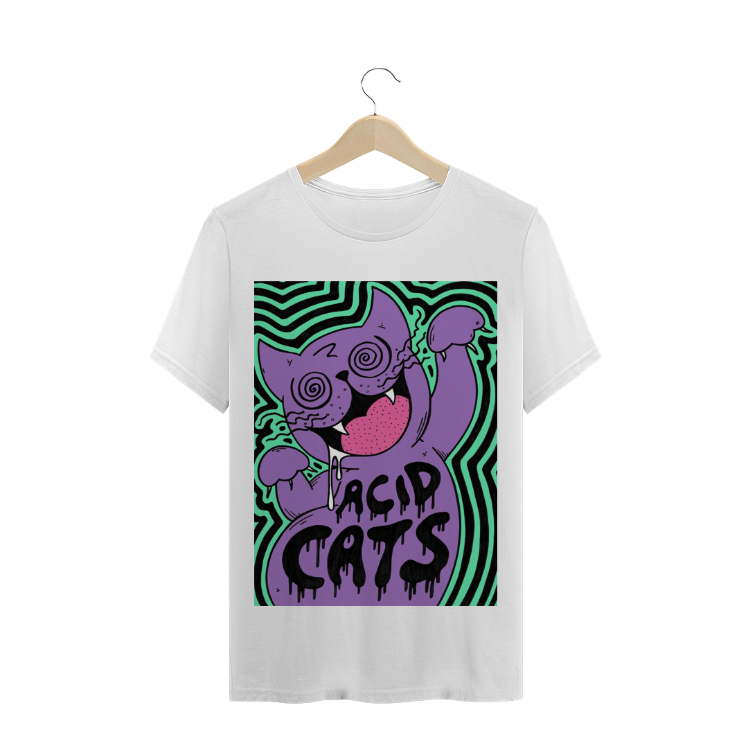 Nome do produto  Camiseta Acid Cats