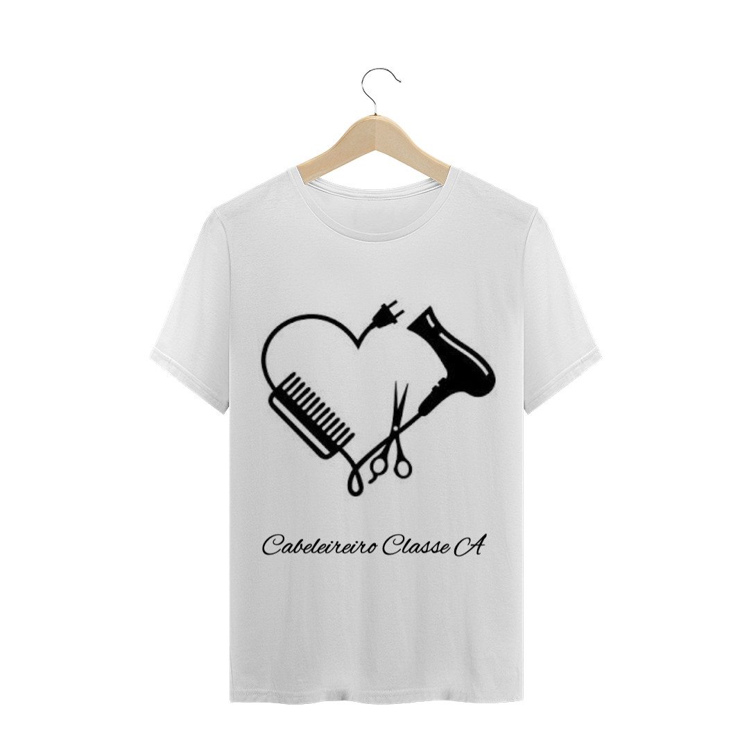 Nome do produto  Camiseta Long - CabeleireiroClasseA - Pente