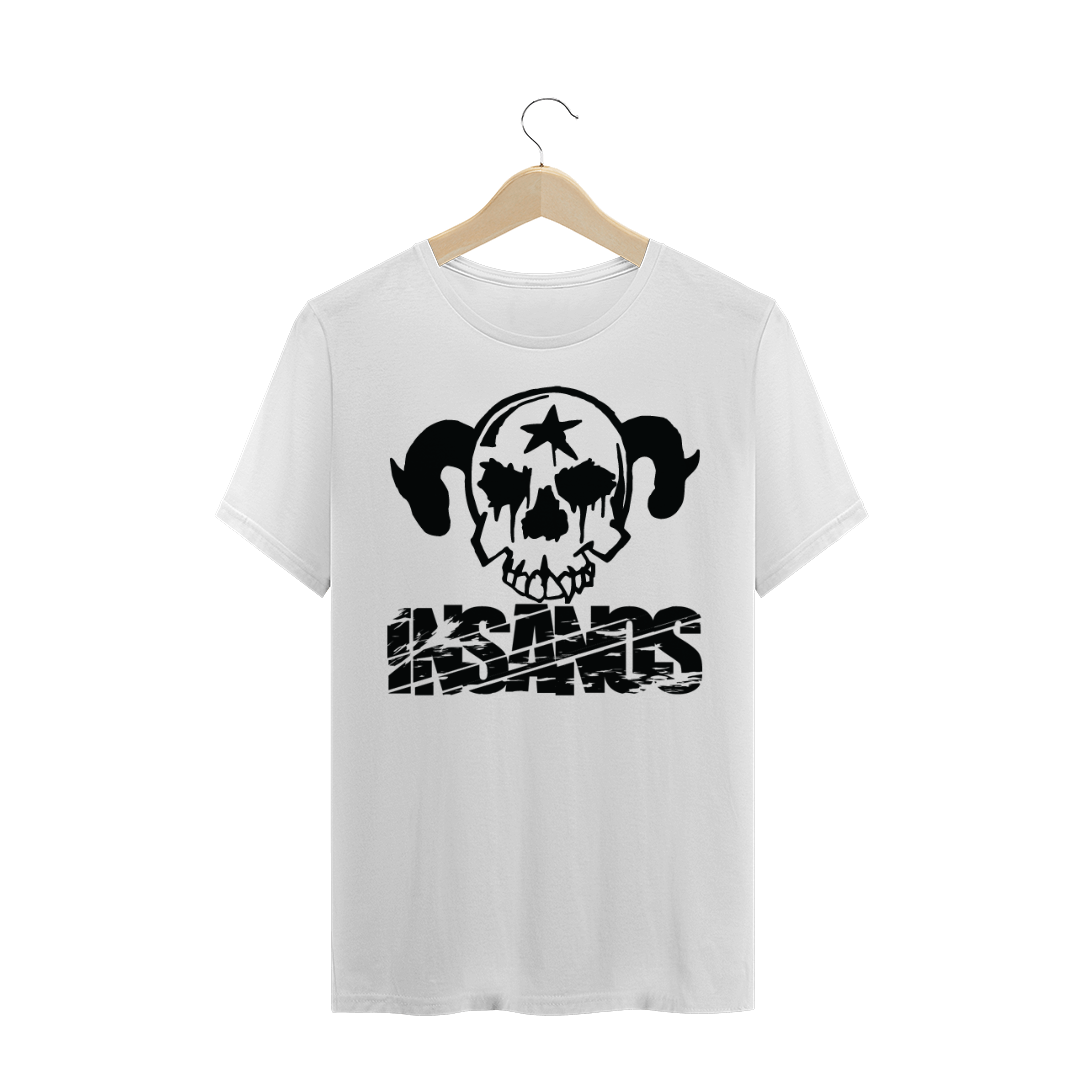 Nome do produto  Camiseta Prime Insanos Caveira Preta
