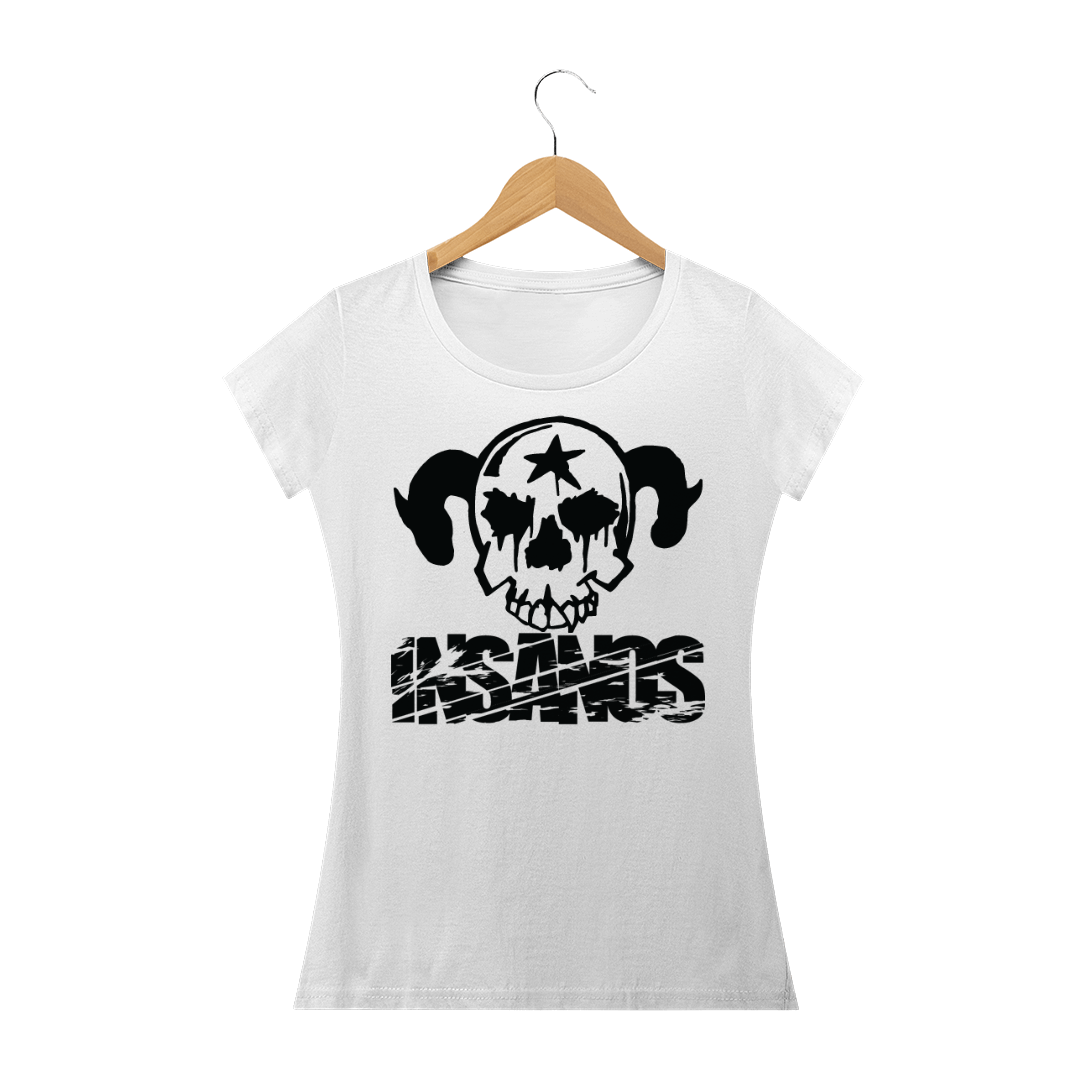 Nome do produto  Baby Long Prime Insanos Caveira Preta