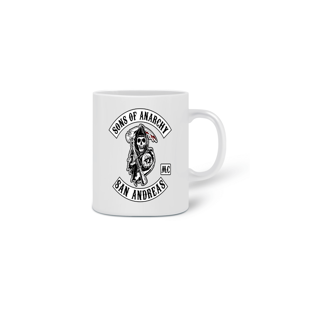 Nome do produto  Caneca Son of Anarchy San andreas