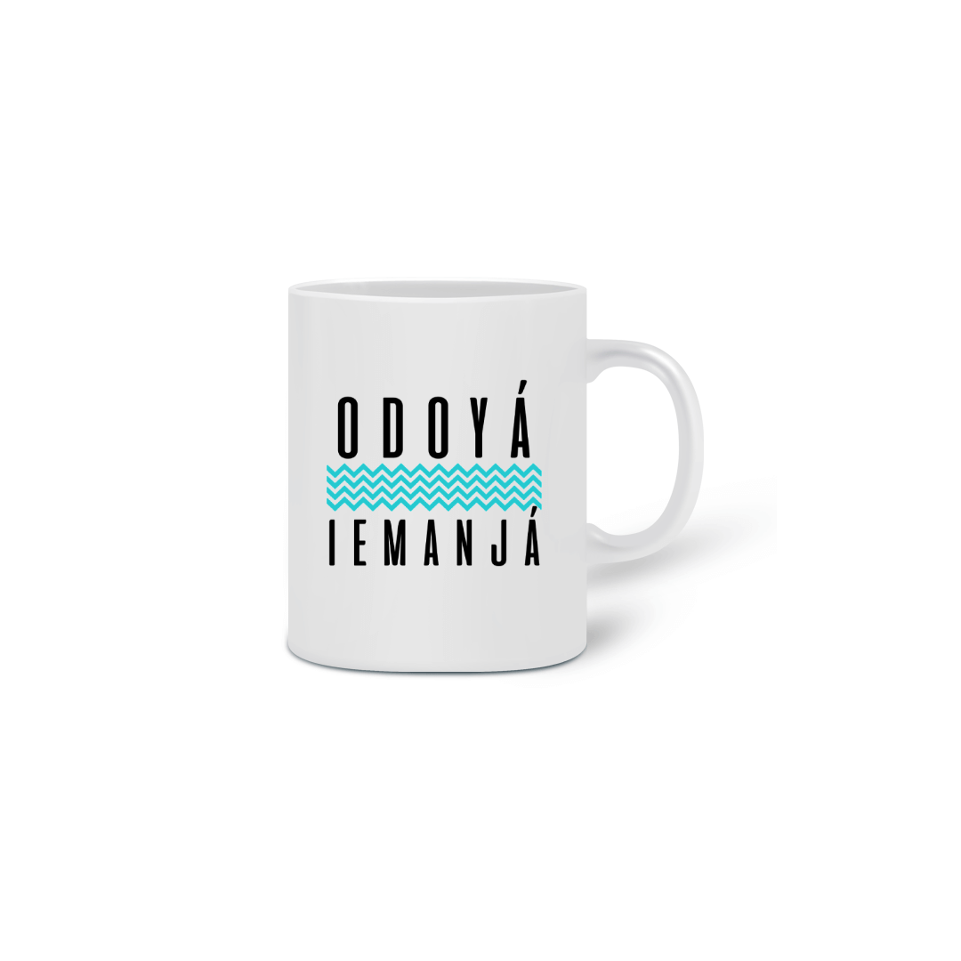 Nome do produto  Caneca #Odoya Iemanjá