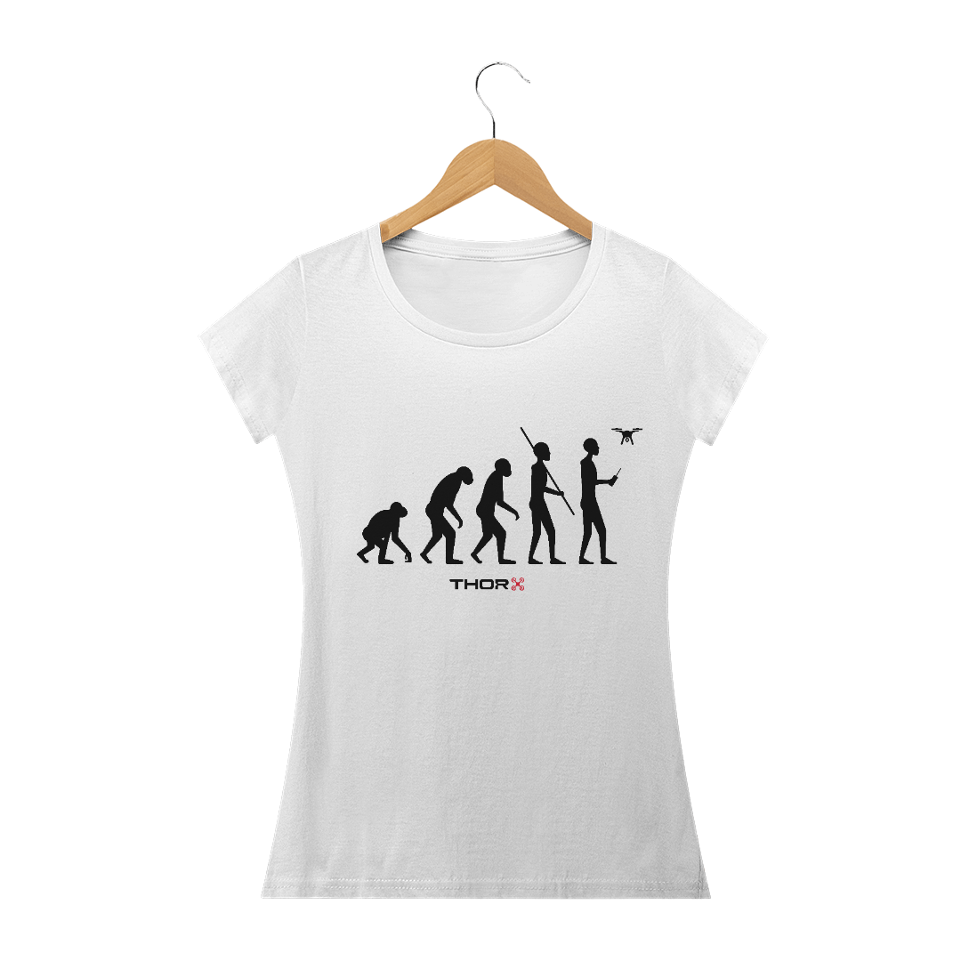 Nome do produto  CAMISETA EVOLUÇÃO HUMANA FEMININA