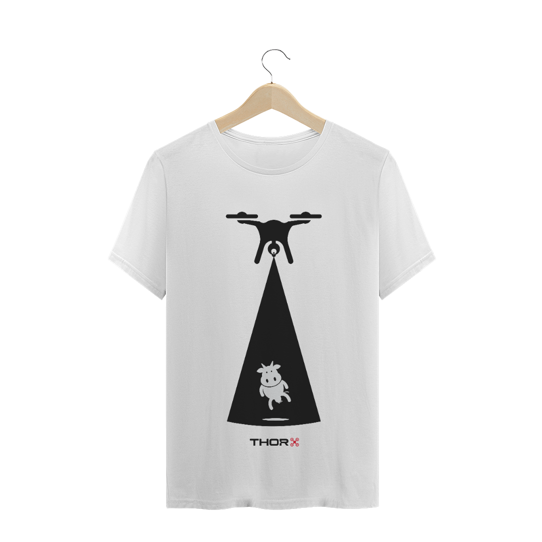 Nome do produto  CAMISETA ABDUÇÃO ALIENÍGENA BRANCA