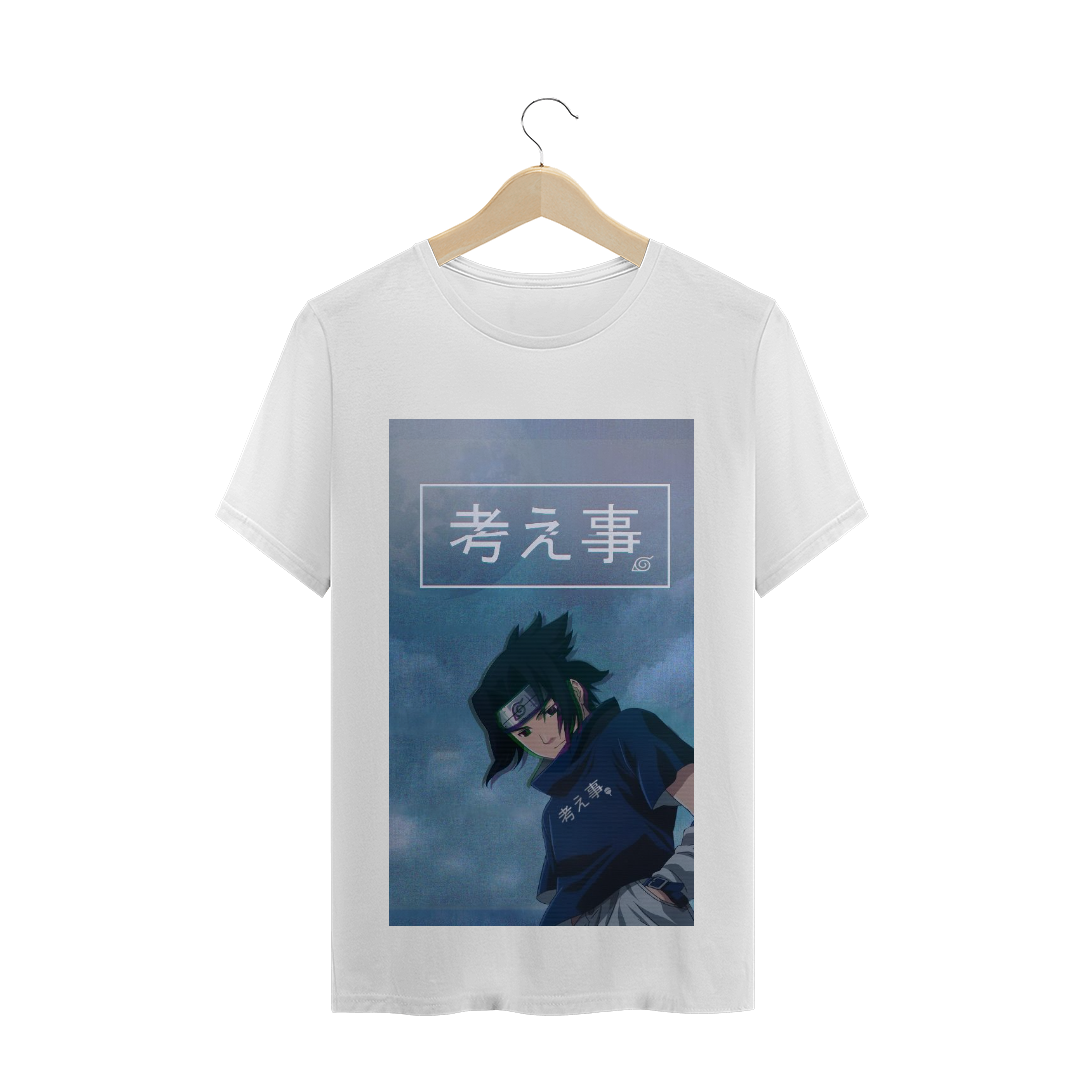 Nome do produto  Camiseta Masculina Naruto; Sasuke Sad