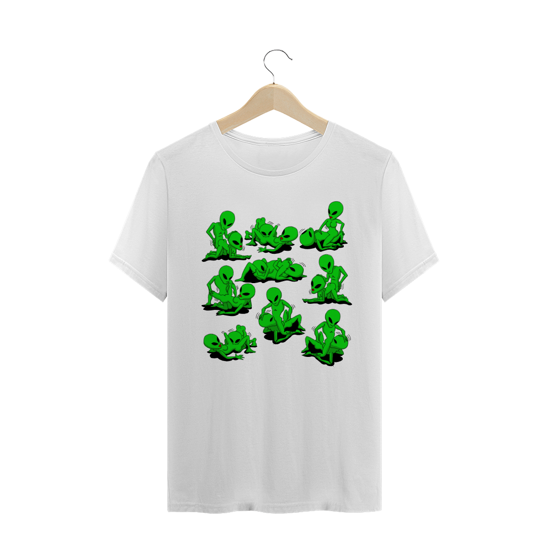 Nome do produto  Camiseta - ALIEN KAMA SUTRA
