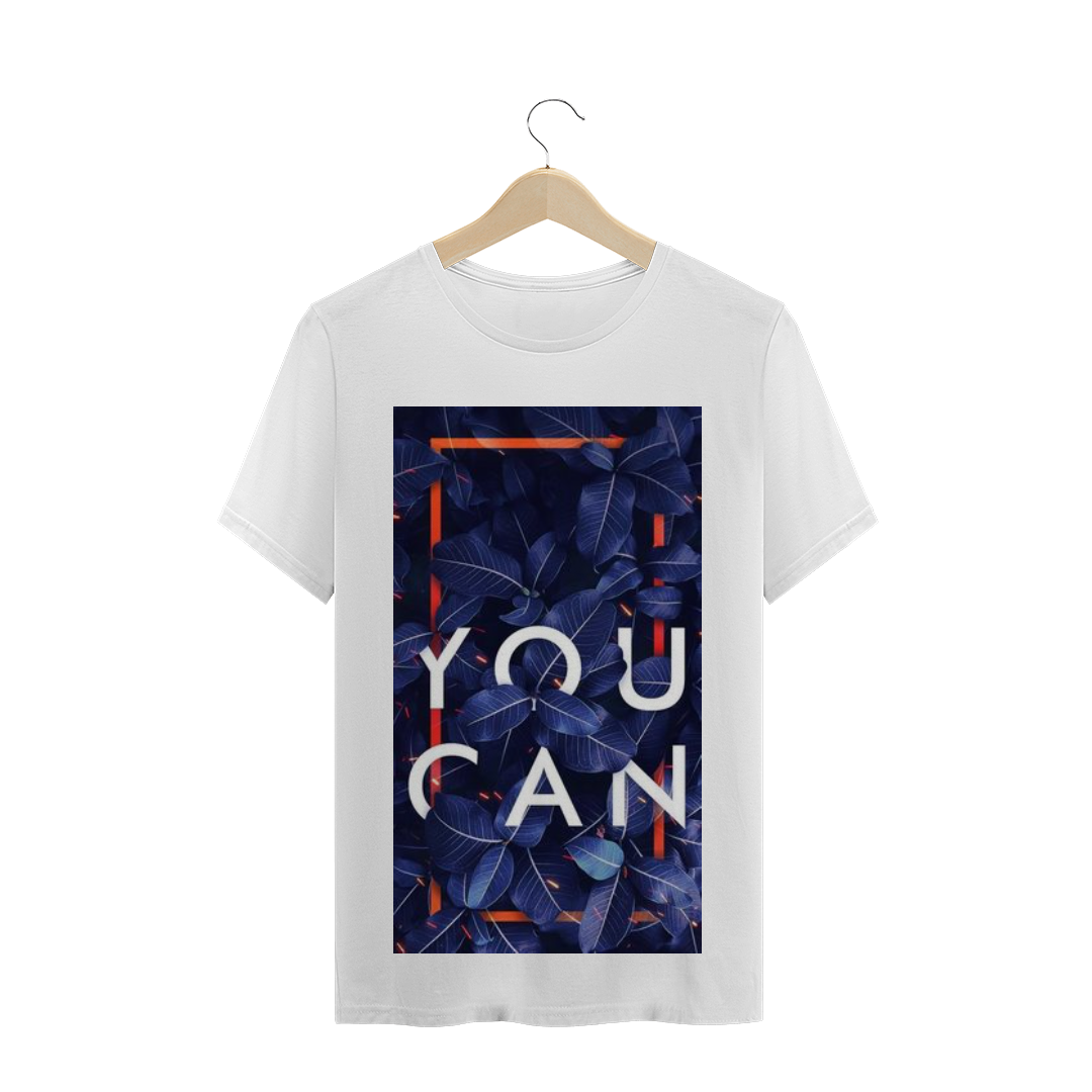 Nome do produto  Camiseta Masculina You Can
