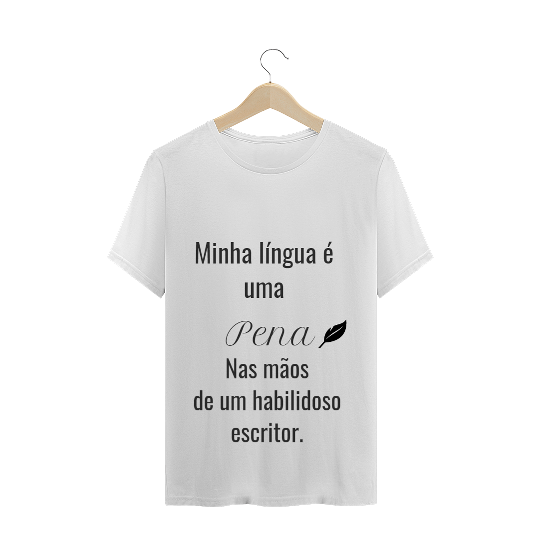 Nome do produto  minha língua é uma pena