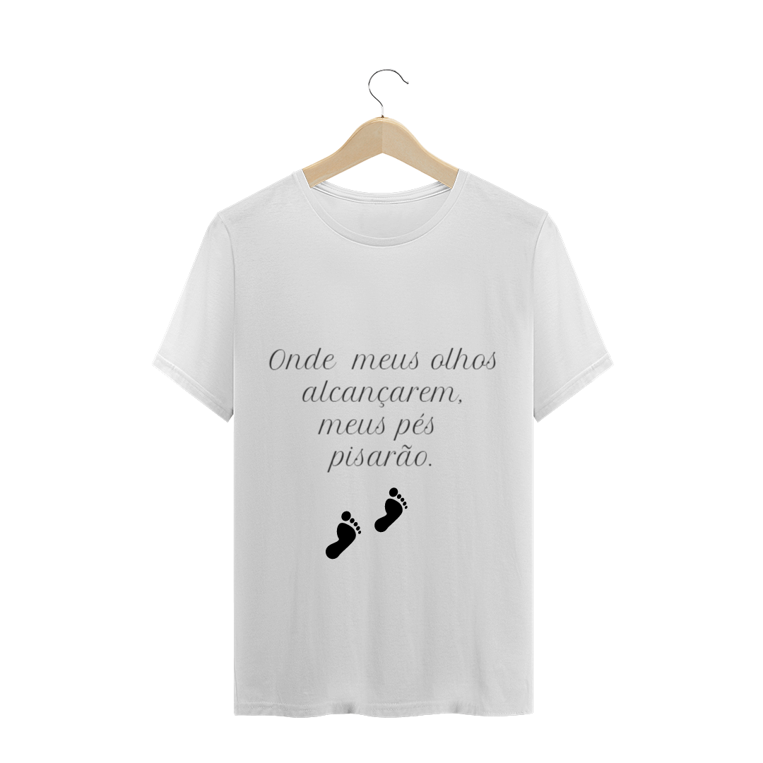 Nome do produto  onde meus olhos alcaçarem, meus pés pisarão.