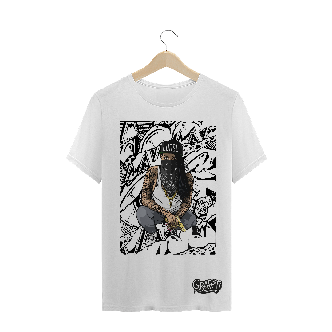 Nome do produto  Camiseta Gangsta - Insano