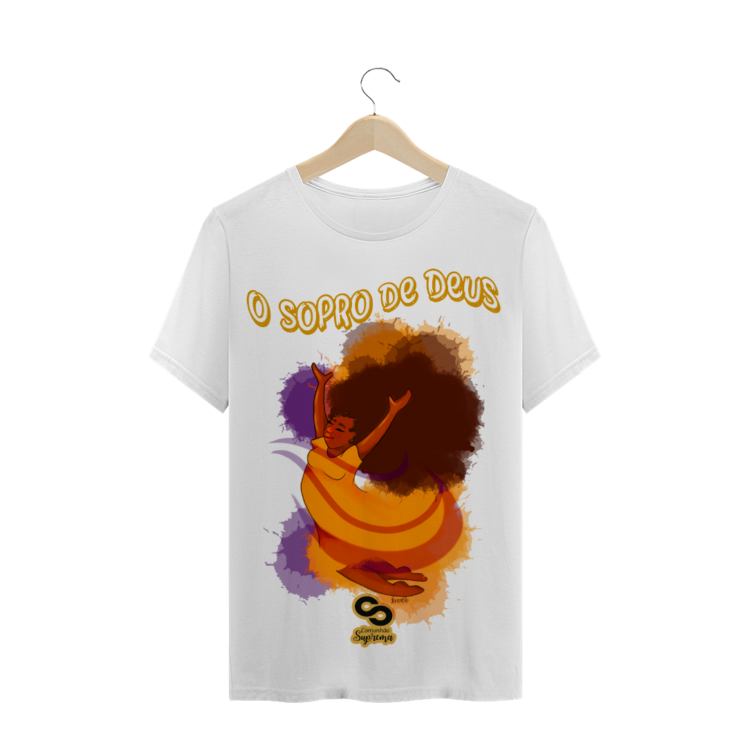 Nome do produto: CAMISETA O SOPRO DE DEUS (A)