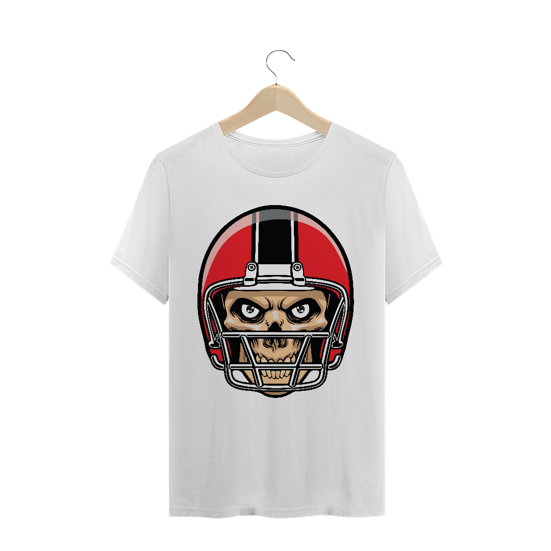 Camiseta Básica Caveira Jogador