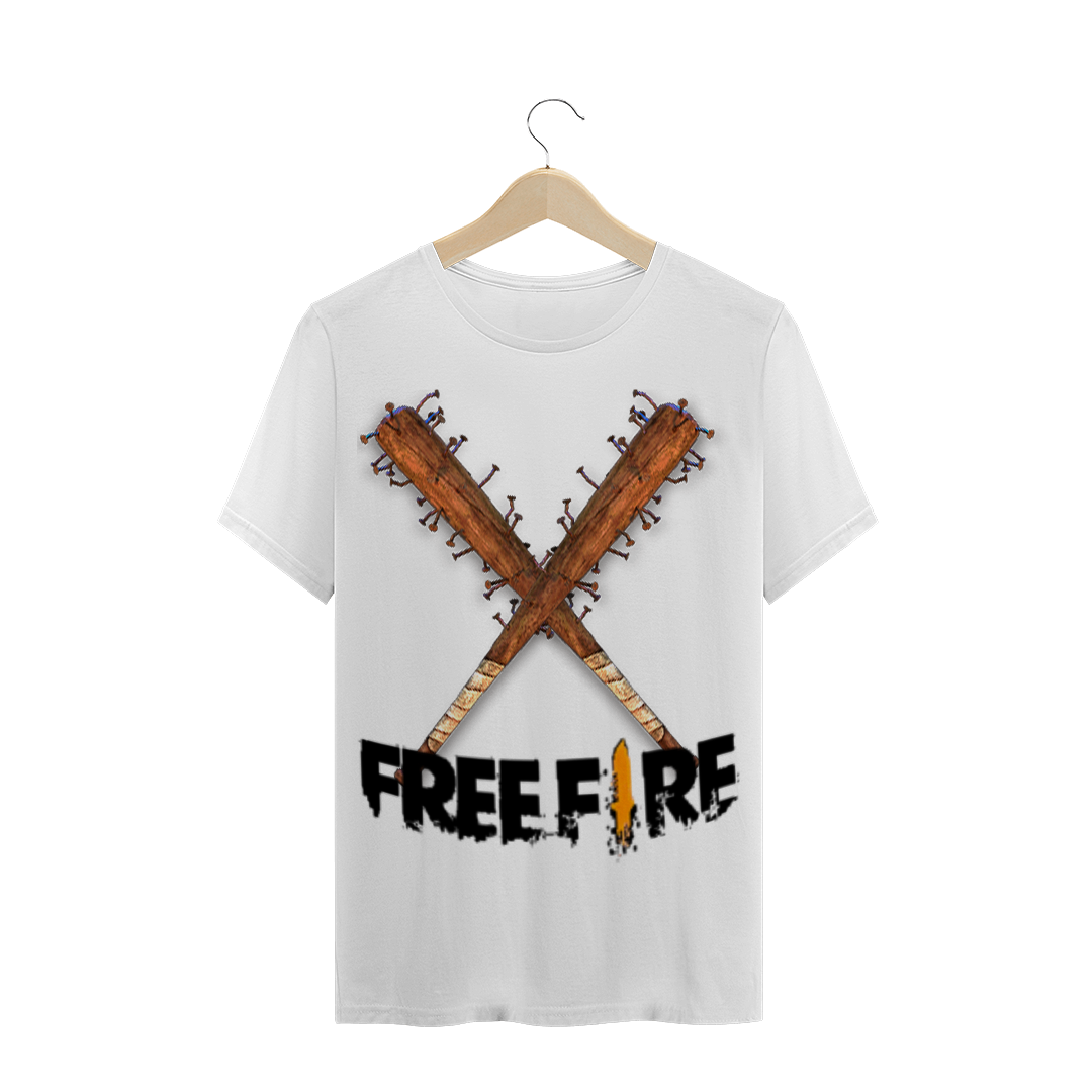 Nome do produto  Camiseta Bastão - Free Fire