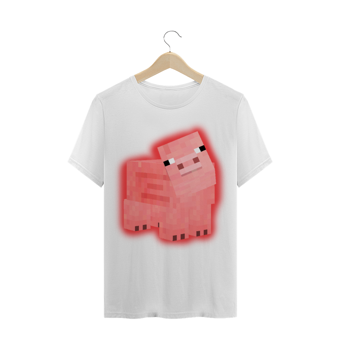 Nome do produto  Camiseta Pig - Minecraft