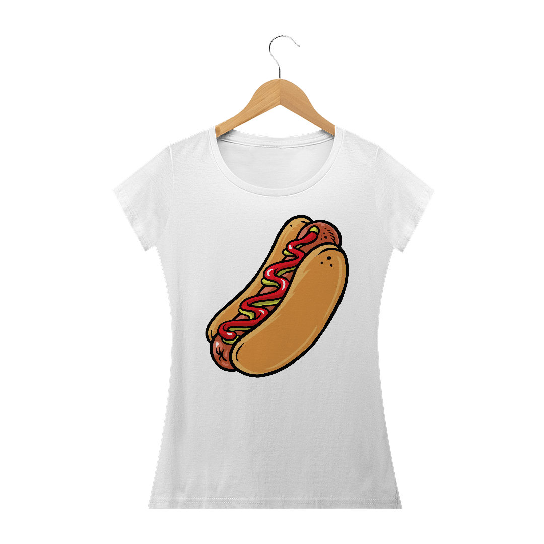 Nome do produto  Camiseta Feminina Hot-Dog