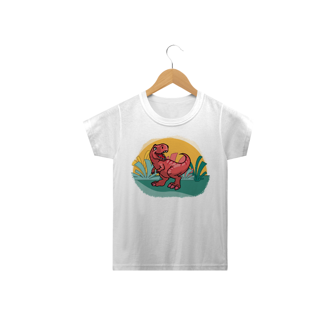 Nome do produto  T-Rex | Camiseta Infantil | Camisetassauro