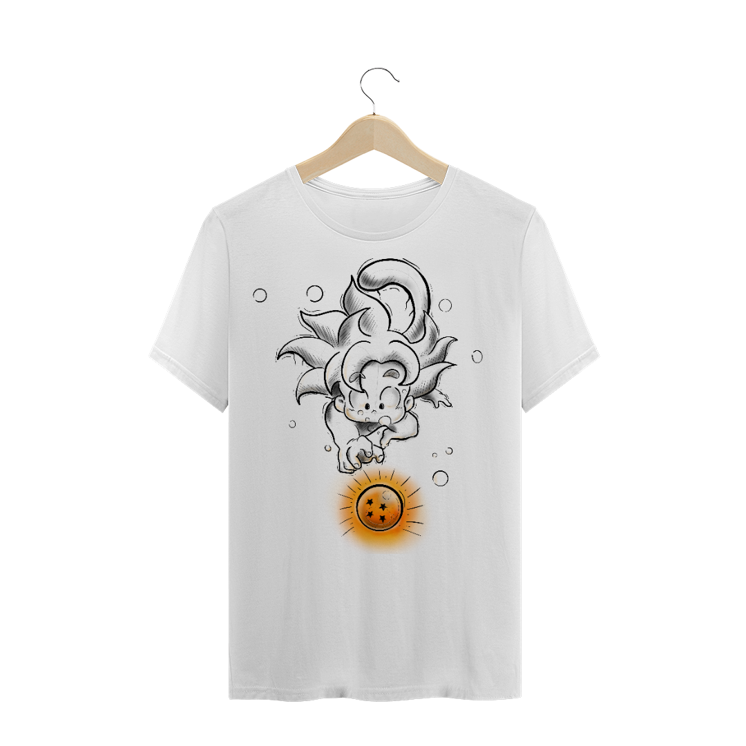 Nome do produto  Goku - Dragon ball (Camiseta PLUS SIZE)