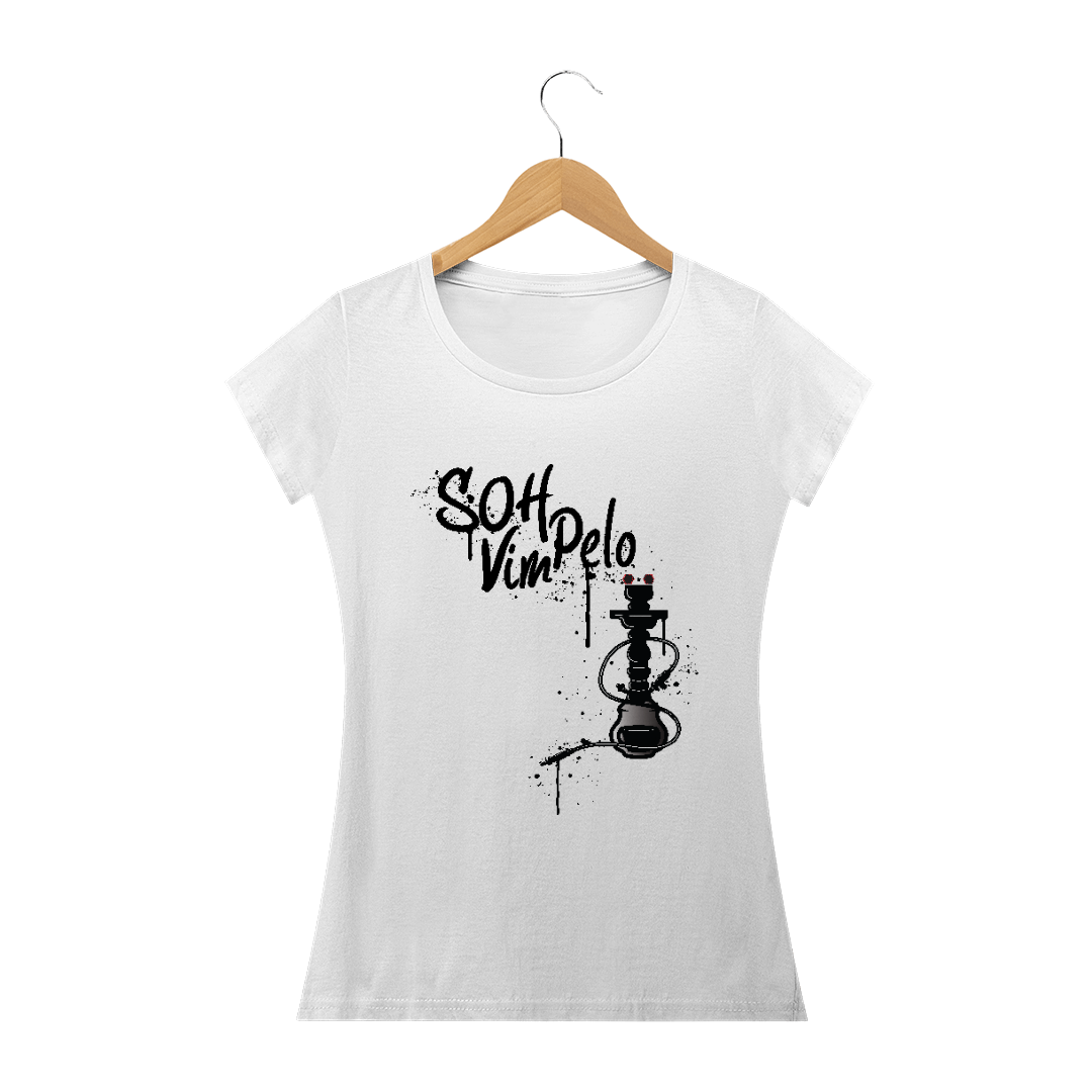 Nome do produto  Soh vim Pelo Narga (Baby Long - Arte Preta)