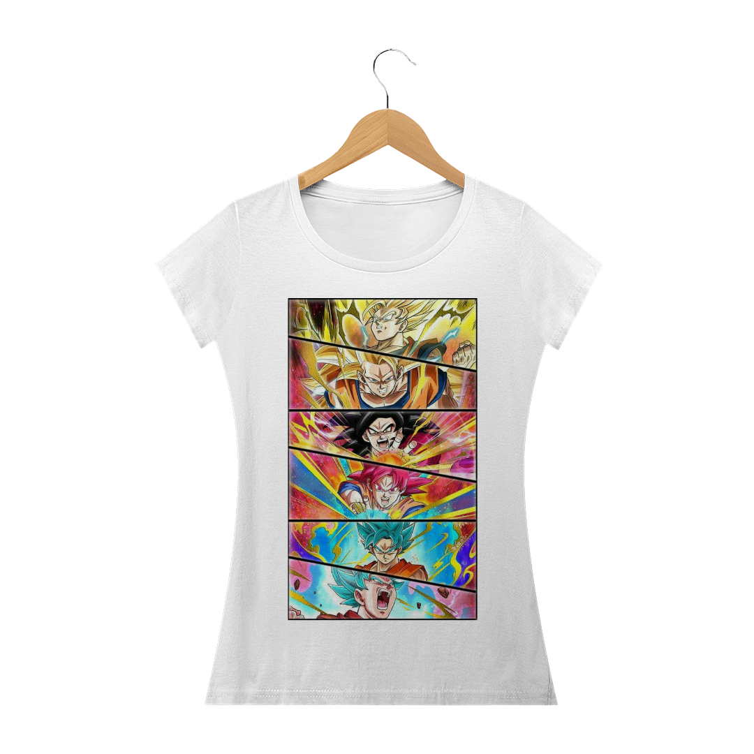 Nome do produto  Camiseta Feminina Dragonball