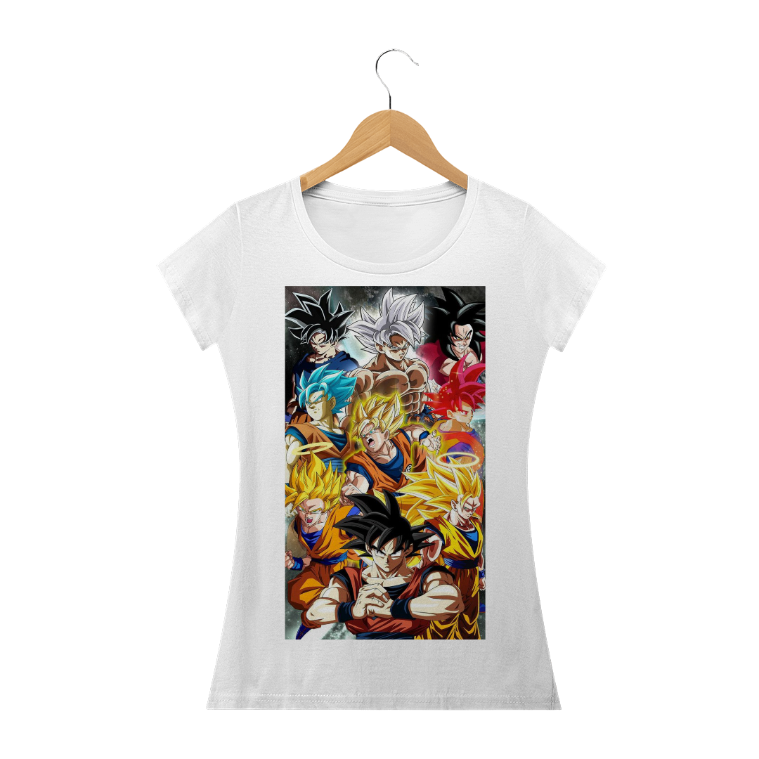 Nome do produto  Camiseta Feminina Dragonball