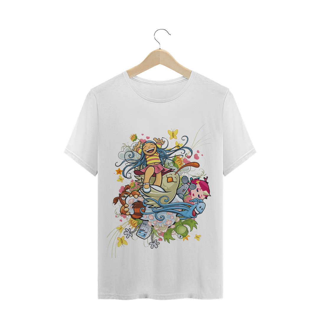 Nome do produto  Mascotinha Animada - T-shirt