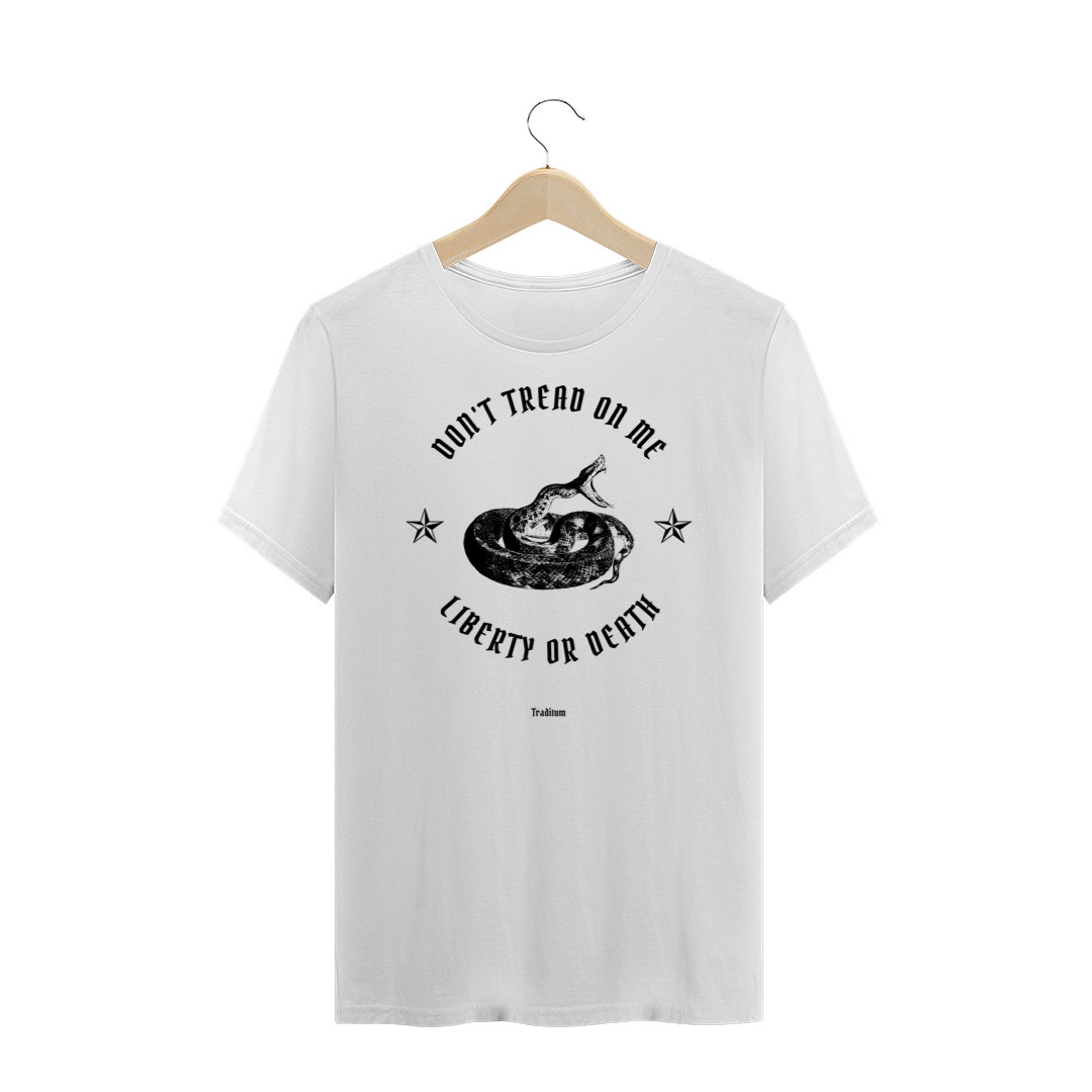 Nome do produto  Don't Tread On Me - Liberty Or Death - Branca
