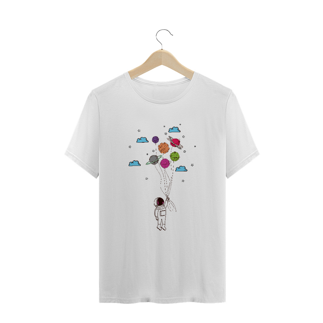 Nome do produto  Astronauta Baloes de Planetas (Plus Size)