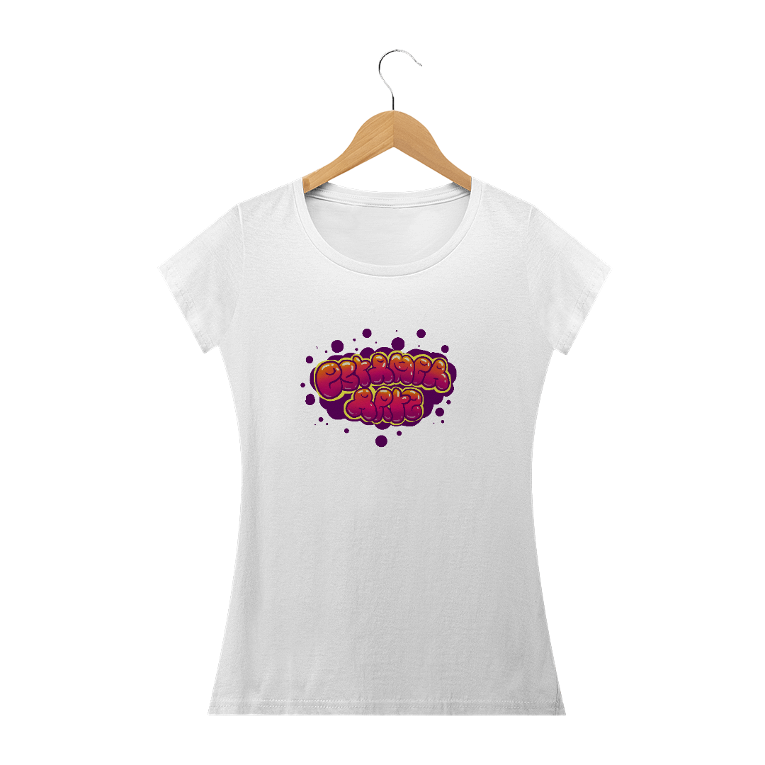 Nome do produto  camisa feminina grafite estampart