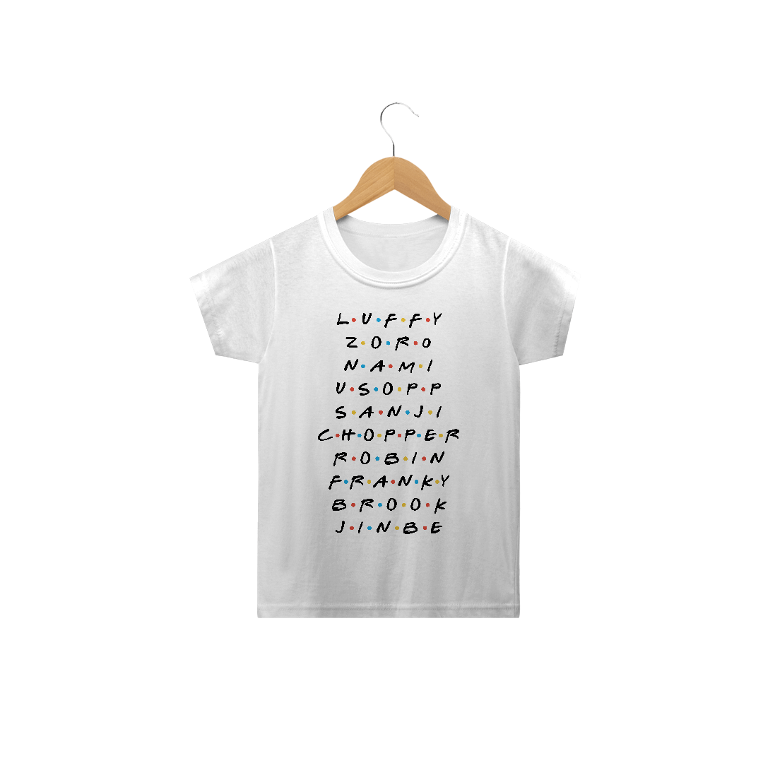 Nome do produto  One Piece - Friends (Infantil)