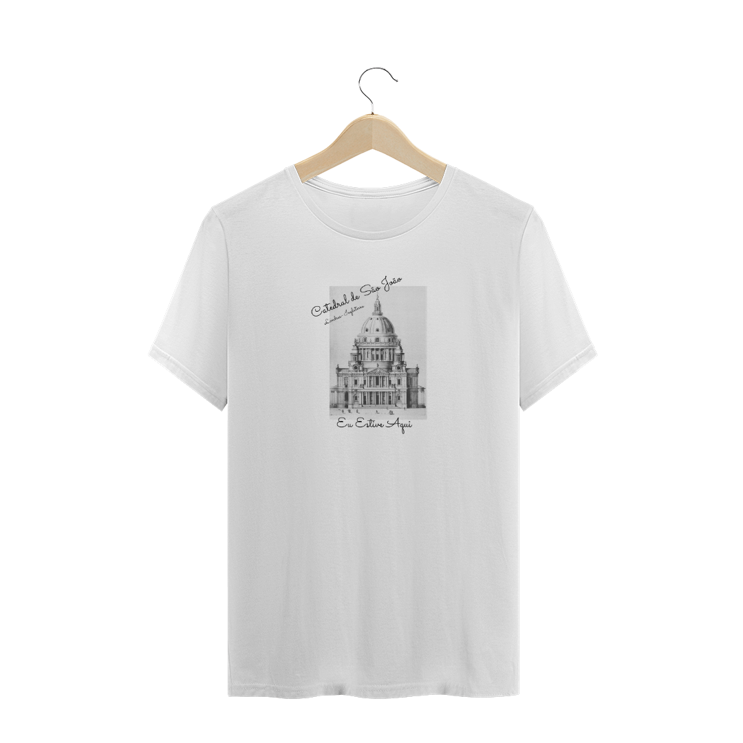 Nome do produto  Camiseta Catedral São João - Londres Masculino - Série 