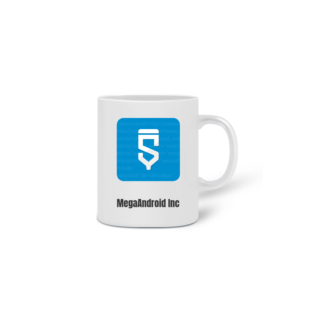 Nome do produto  Caneca Sketchware canal MegaAndroid Inc