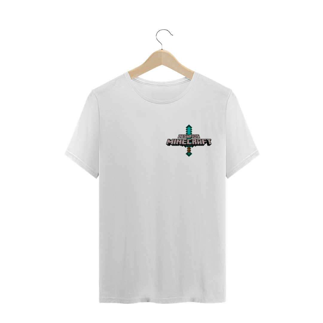 Nome do produto  Camiseta -Logo Pequeno - Desafios Minecraft