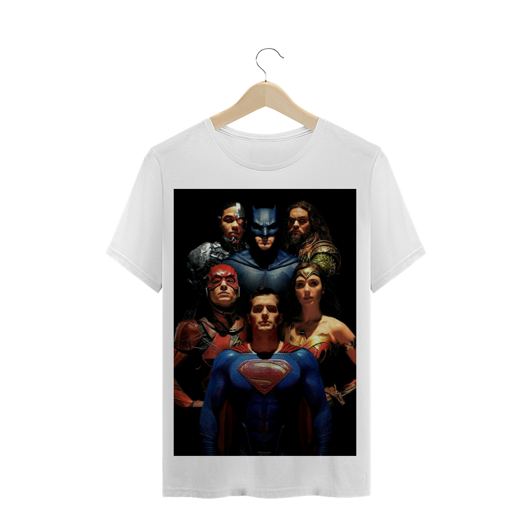 Nome do produto  Camiseta Liga da Justiça 