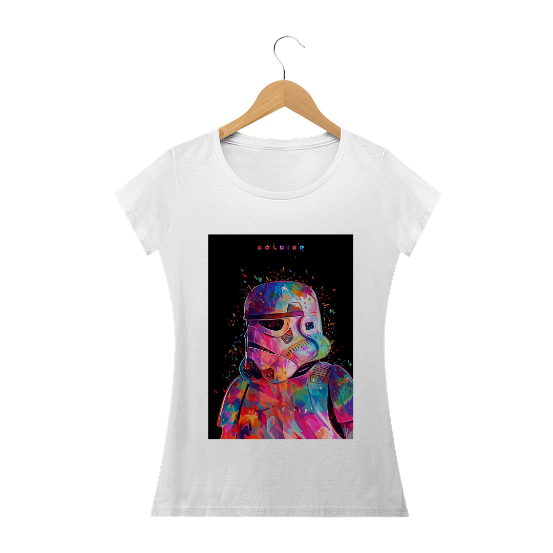 Nome do produto  Baby look star wars