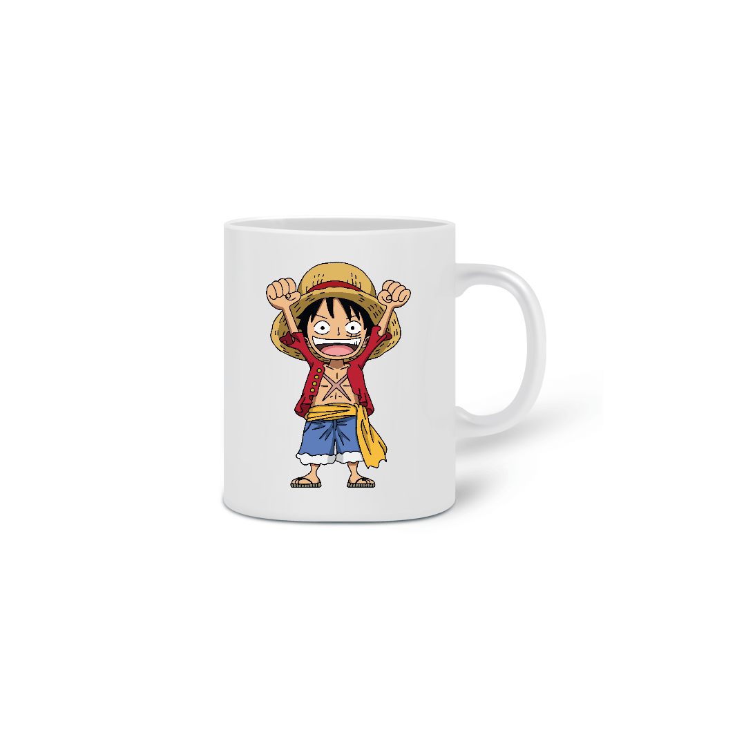 Nome do produto: One Piece - Chibi Luffy (Caneca)
