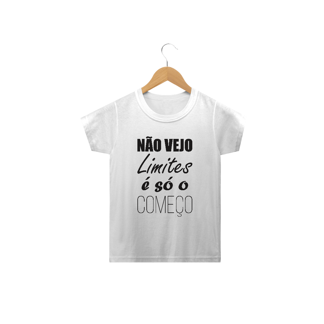 Nome do produto  CLASSIC INFANTIL NÃO VEJO LIMITES É SÓ O COMEÇO