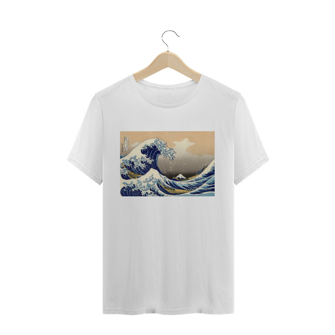 Nome do produto: Camiseta, A grande onda de kanagawa.
