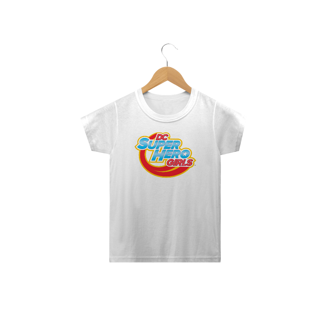 Nome do produto  Camiseta Infantil Super Hero Girls