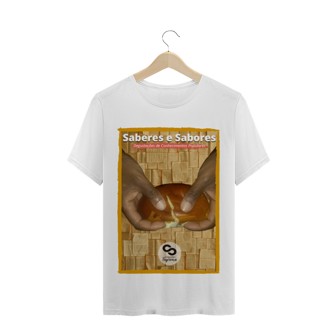 Nome do produto  CAMISETA - SABERES E SABORES