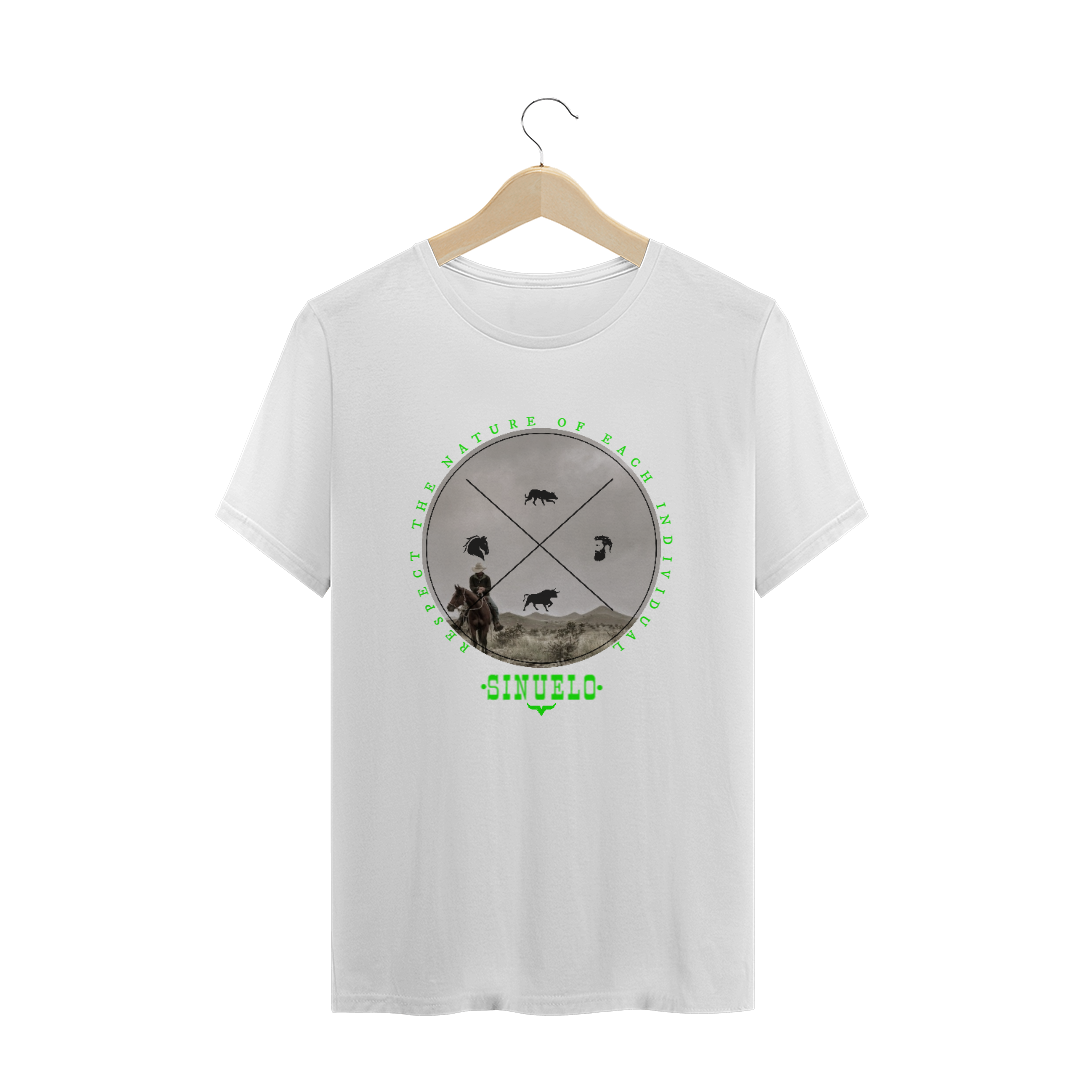 T-SHIRT Prime Sinuelo #1cf50c - Respeite cada indivíduo