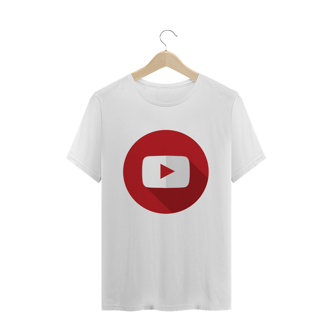 Nome do produto: camisa com o logo do youtube