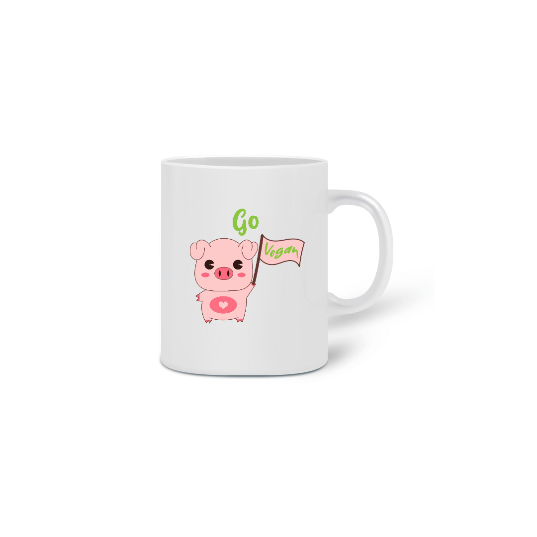 Nome do produto  Caneca Go Vegan