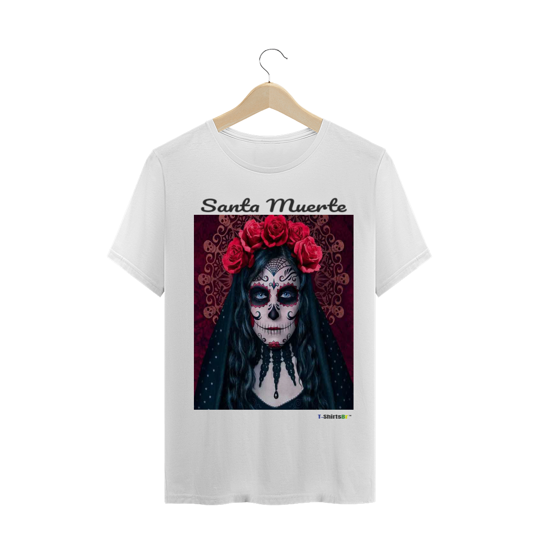 Nome do produto  Camiseta Santa Muerte Branca