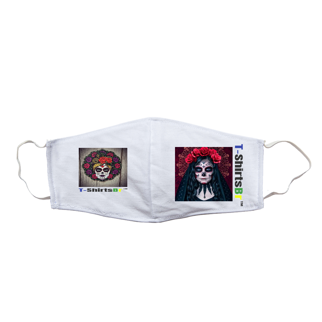 Nome do produto  Mascara La Muerte T-shirtsBr