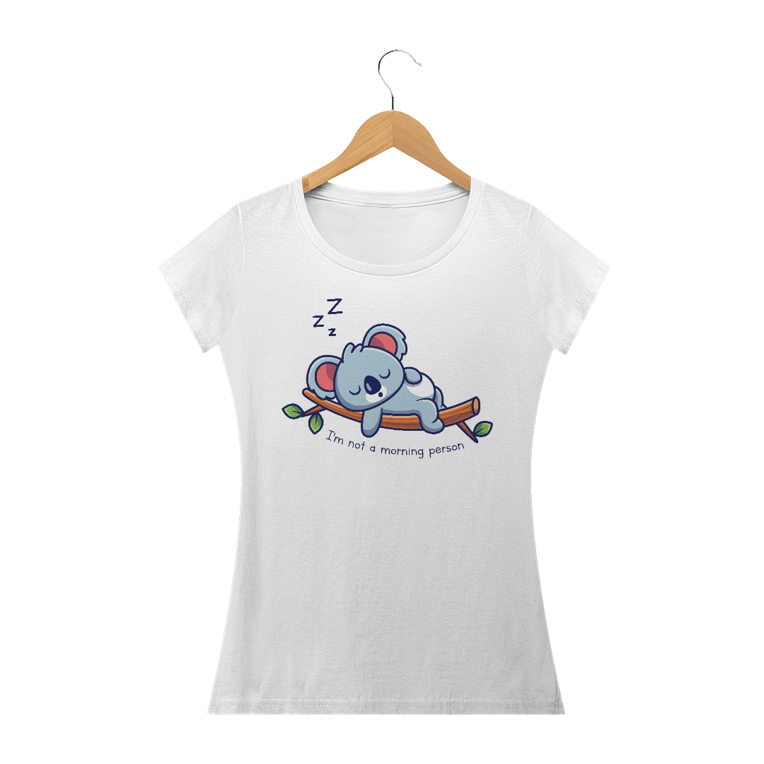 Nome do produto  Babylook I'm not a morning person