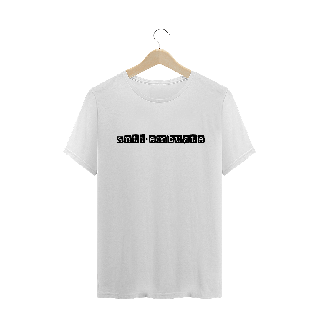 Nome do produto: Camiseta unissex - Anti-embuste