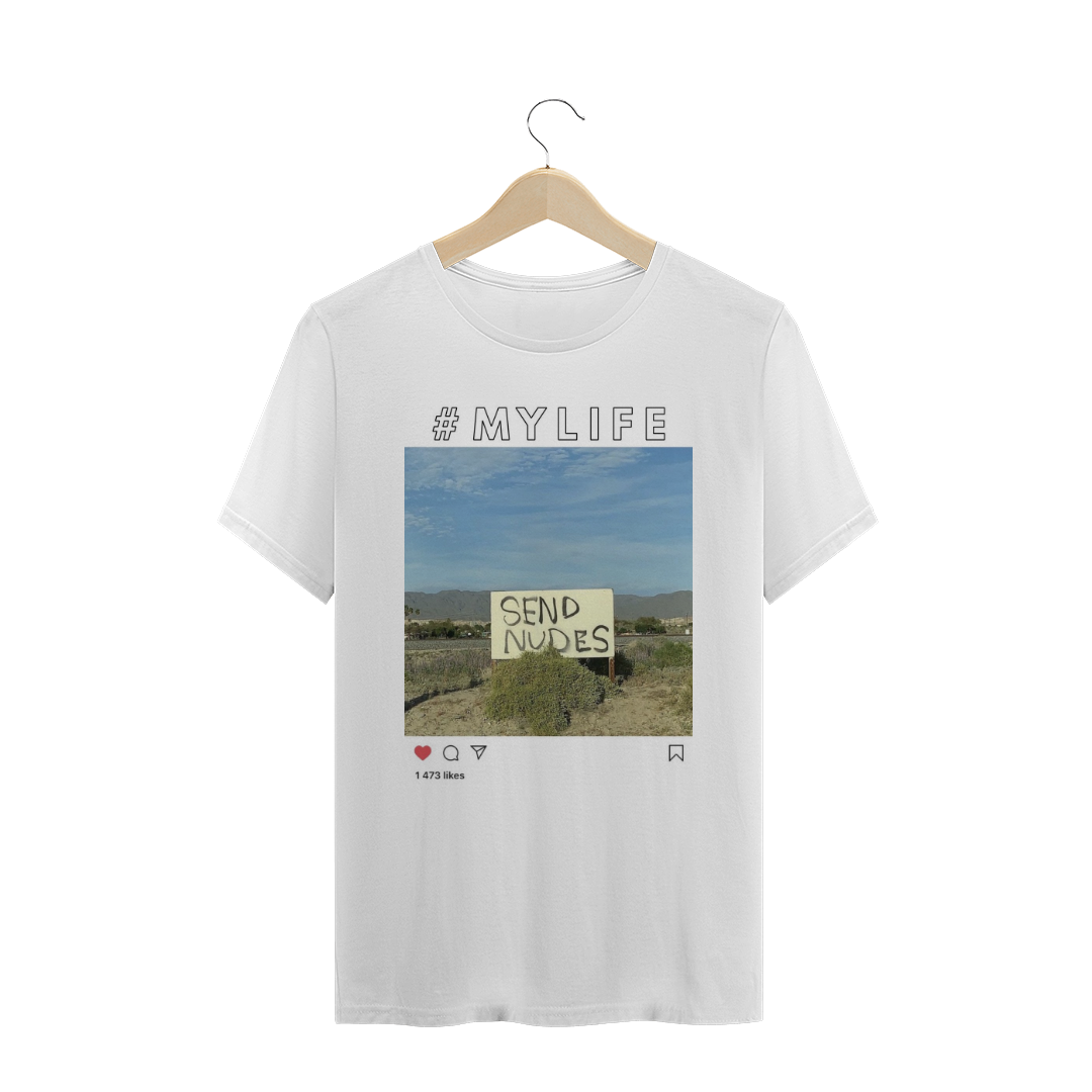 Nome do produto: CAMISETA SEND NUDES